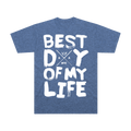 Best Day of My Life Tee (Vintage Royal)