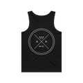 Circle Logo Tank (Black)