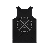 Circle Logo Tank (Black)