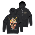 Collage Skull Hoodie (Graphite)