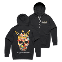 Collage Skull Hoodie (Graphite)
