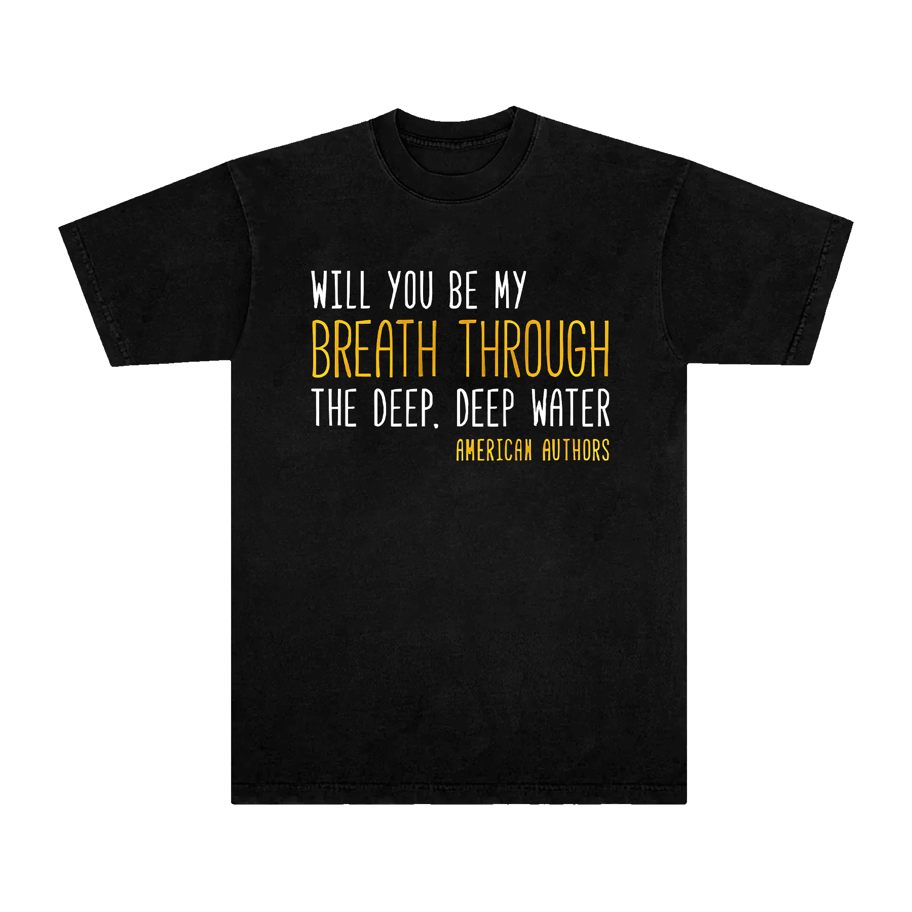 Deep Water / Sound Mind Tee to Benefit Mental Health Programs