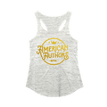 Gold Crown Racerback (White Marble)