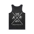 Hand Drawn Logo Tank (Tri-Black)
