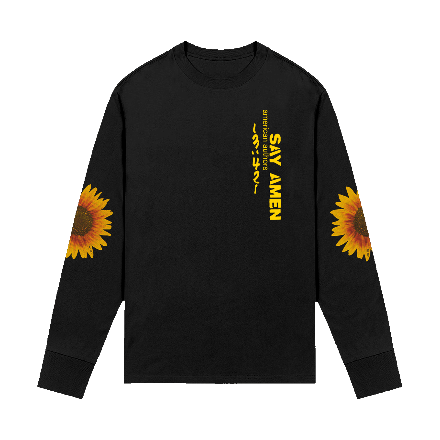 Say Amen L/S Tee (Black)
