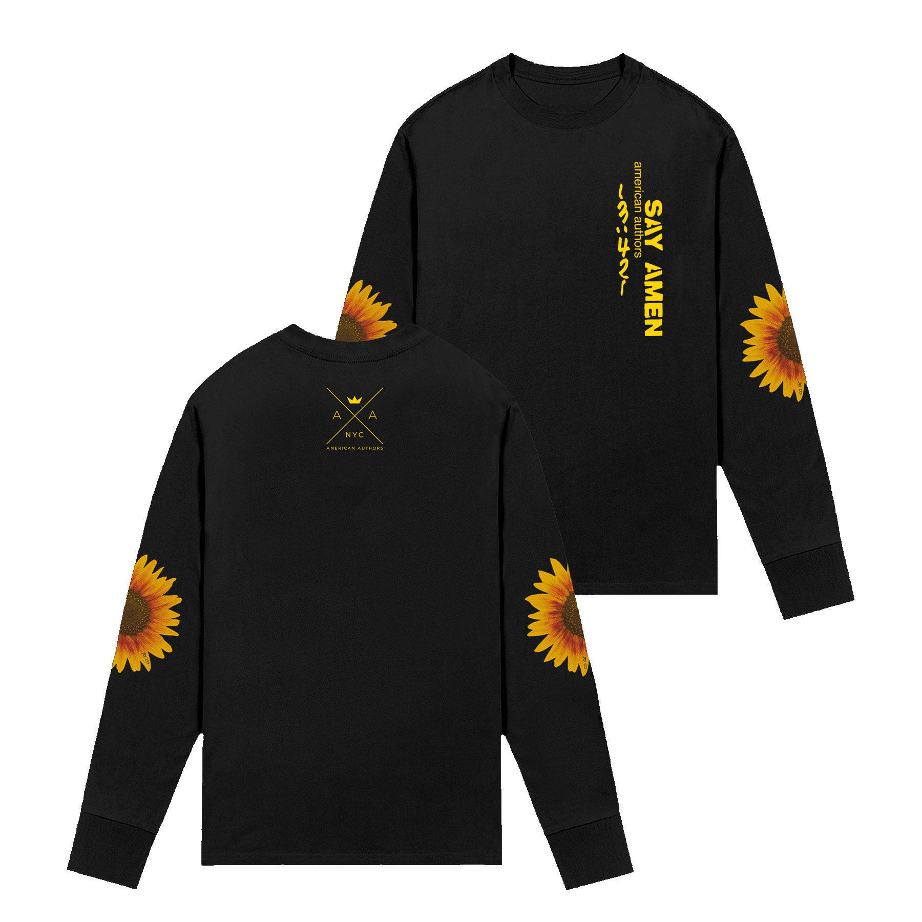 Say Amen L/S Tee (Black)