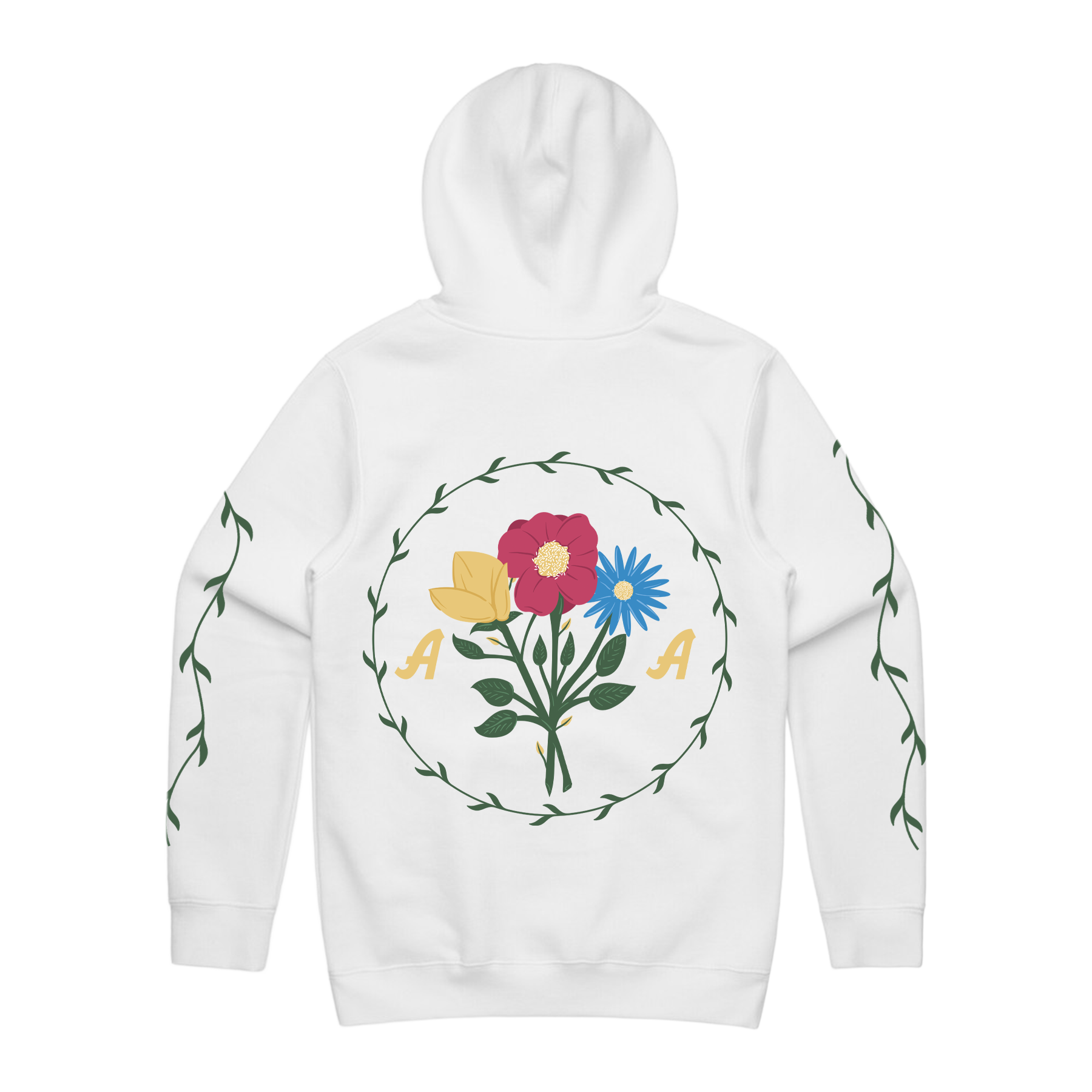 Multi Color Bouquet Hoodie