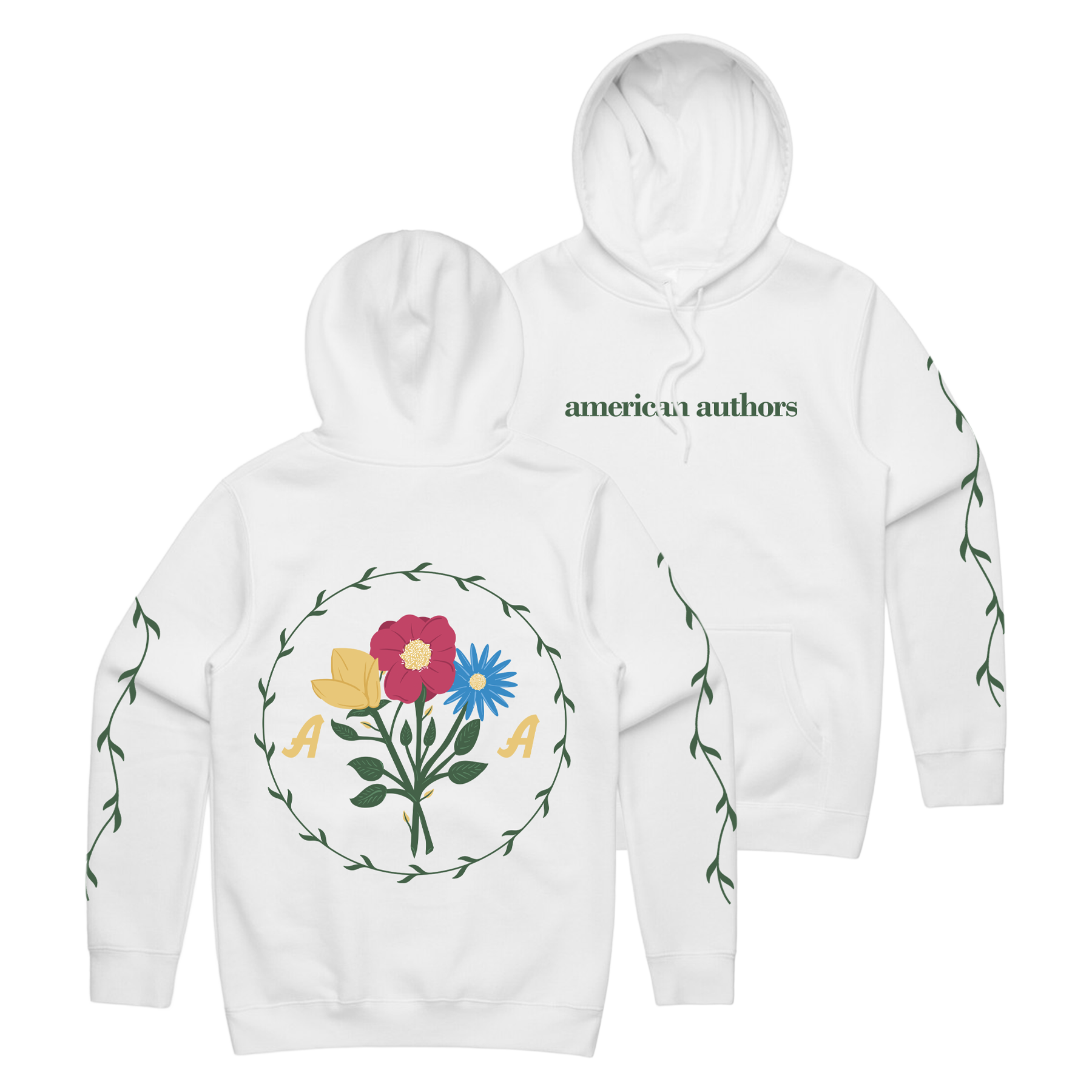 Multi Color Bouquet Hoodie