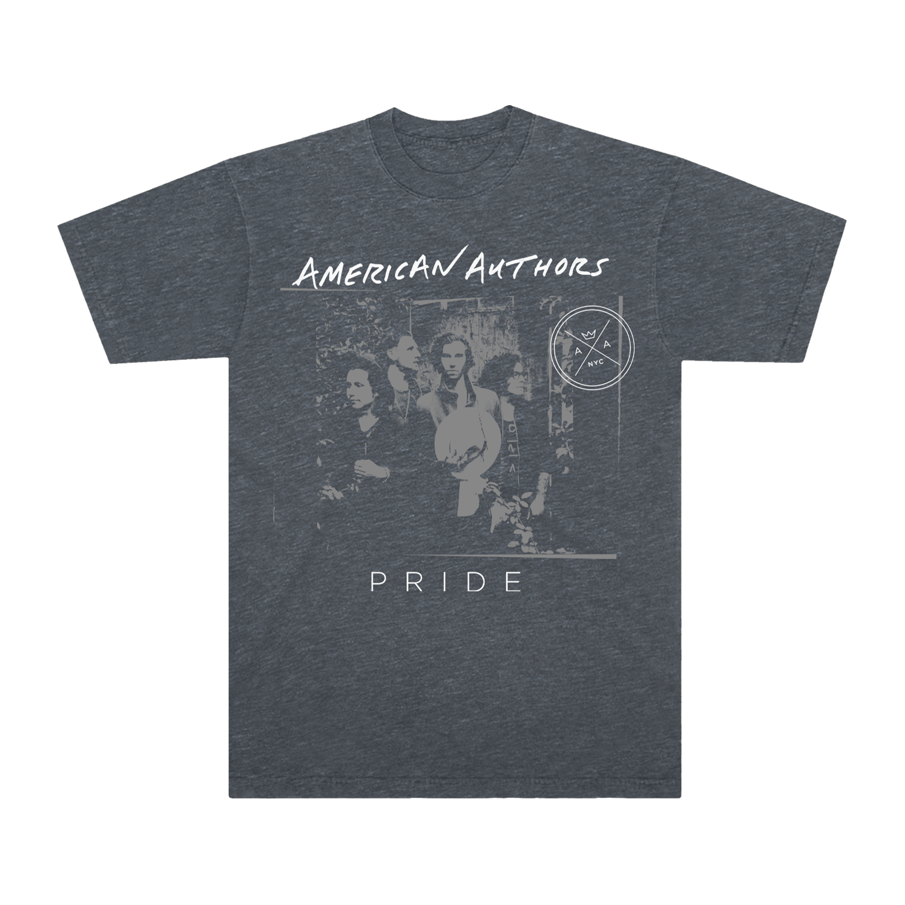 Pride Tee (Heather Charcoal)