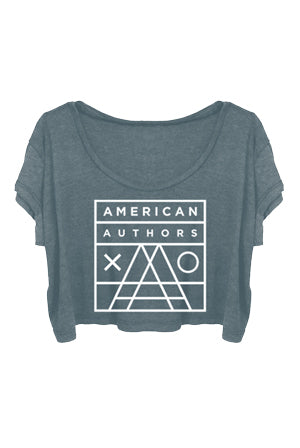 Shapes Crop Top (Mossy)